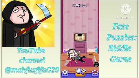 Fate puzzle level 104 🎮🌀🎮 Brain Riddle Game | walkthrough, Android, offline gameplay || @MahfuzFIFA