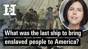 Welk schip was het laatste dat slaven naar Amerika bracht?