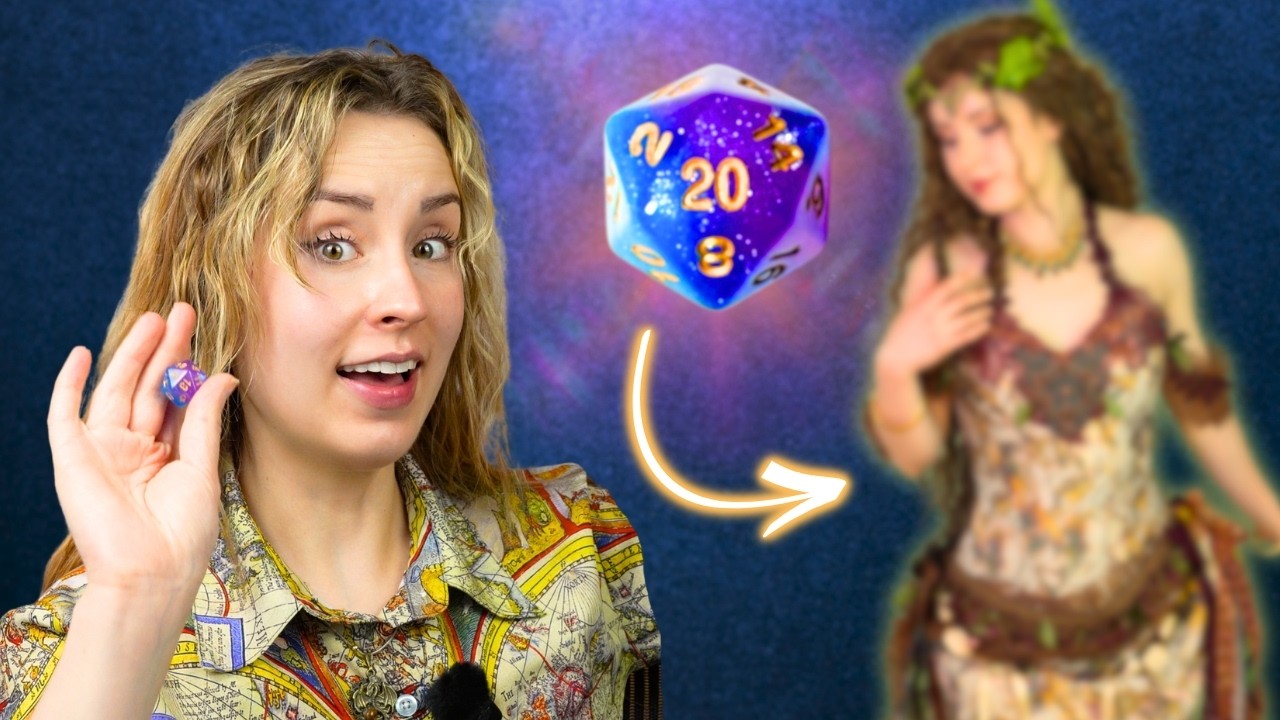 I let a d20 decide my next sewing project 🧵🪡🧚‍♀️