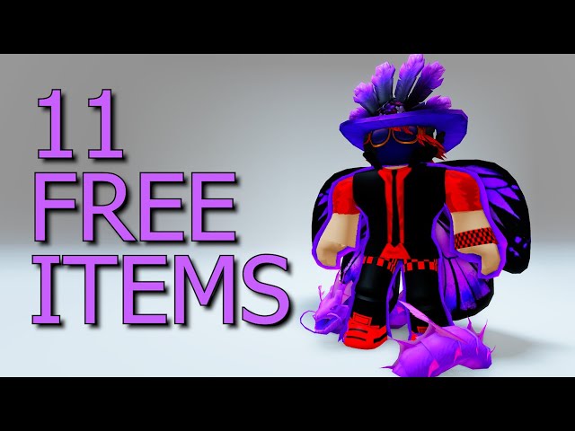 14 FREE ITEMS FROM JUST THE LAST 2 WEEKS IN ROBLOX - Get Them While You  Can! 