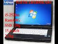 Fujitsu lifebook A561/D Corel i5-2520m, ram 4/8g, ssd 120g MADE IN JAPAN-LAJAPA LAPTOP NHẬT BẢN