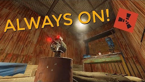 RUST | Simple cost effective turret setup | Electricity Guide 2023