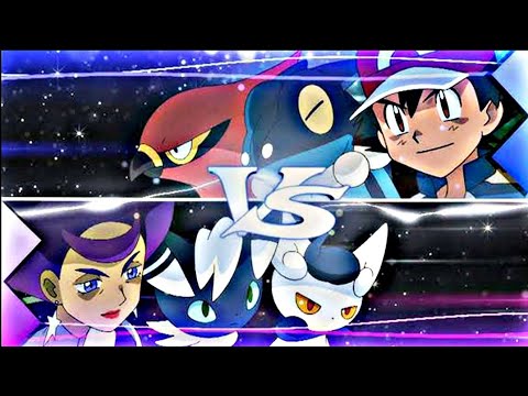 ASH BATTLES OLYMPIA! | POKEMON THE SERIES : XY KALOS QUEST! BATTLE CLIPS EDIT#pokemon #viral #nolove
