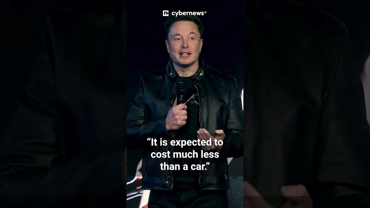 Elon Musk shows off his humanoid robot Optimus #cybernews