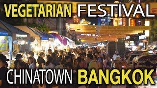 Vegetarian Food Festival BANGKOK Chinatown | Origins story | Co van Kessel