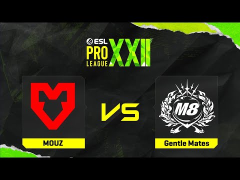 MOUZ проти Gentle Mates | Карта 2 | ESL Pro League Season 22