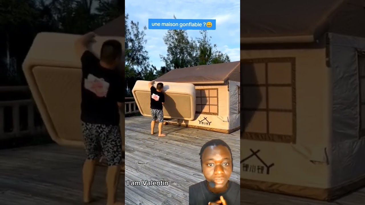 Je N Avais Jamais Vu Une Telle Maison Gonflable Et Transportable PT 2