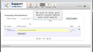Using Support Help Desk - FAQs