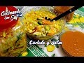 Preparando el Delicioso CURTIDO Y SALSA PARA PUPUSAS