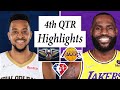 Los Angeles Lakers Vs New Orleans Pelicans Full Highlights 4th QTR 2021 22 NBA Season