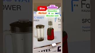 Bim aktüel fakir hausgerâte Smoothie blender seti #bim #aktüel #blender #smooth #shorts #shortvideo