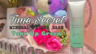 TIME SECRET Mineral Primer Base - Tone Up Green - | AIKOISH by Aiko Ish Beauty Journal 288 views 8 months ago 2 minutes, 24 seconds