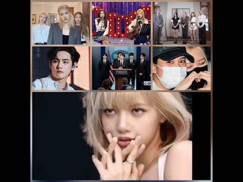 BLACKPINK Jisoo Rosé and BTS V @ VIP premiere movie "BROKER" Lisa 60 millions of tiktok