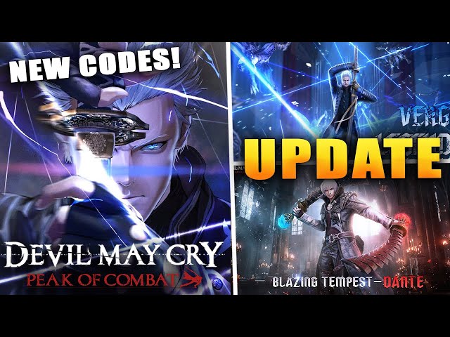 *NEW CODES* BT DANTE BUFFED & EJ VERGIL IS NEXT! also ROULETTE LUCK! (Devil May Cry: Peak of Combat) class=