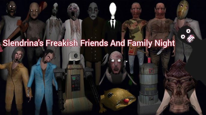 Slendrina's Freakish Friends and Family Night, Minecraft Horror Map