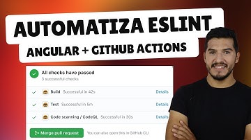 Angular + GitHub Actions: automatiza ESLint y ng-lint en CI