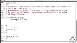 Unit 06 Video 3: Scope: Global Variables