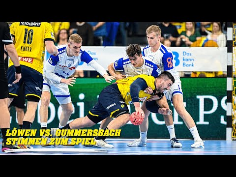 Löwen vs. VfL Gummersbach - Stimmen zum Spiel mit Mikael Appelgren