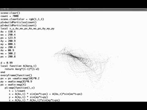 Slightly 3D Harmonograph