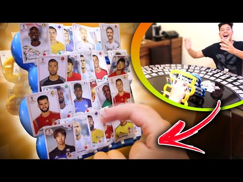 SUPER DESAFIO "CARA A CARA" COM FIGURINHAS DA COPA!!!