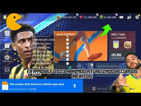 Como Ter Dinheiro Infinito no FIFA mobile 2023? - mod apk FIFA23