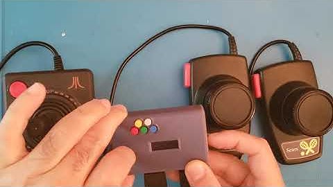 Bluetooth Atari Retro Joystick and Paddle wireless adapter