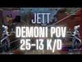 Nrg demon1 pov jett on breeze 2513 kd valorant pro pov