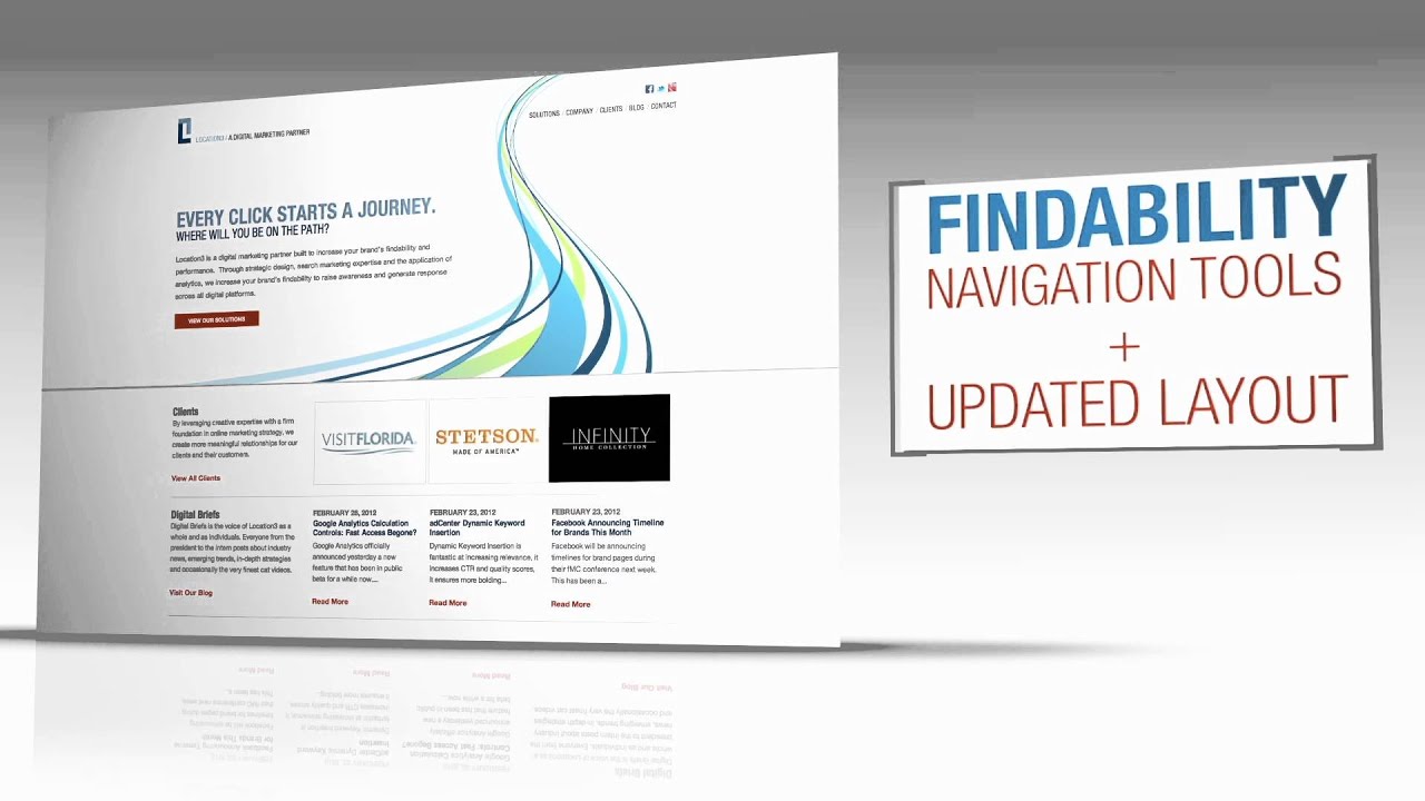 Location3 Media's New Site