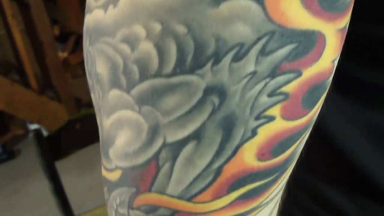 Good Vs Evil Sleeve Tattoo Youtube