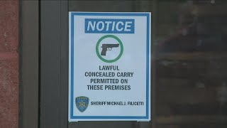 Niagara County Sheriff's Office provides concealed carry signs