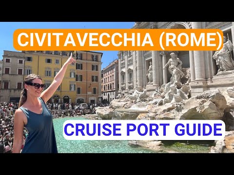 Civitavecchia (Rome) Cruise Port Guide | 10 Best Things to Do in Rome (4K)