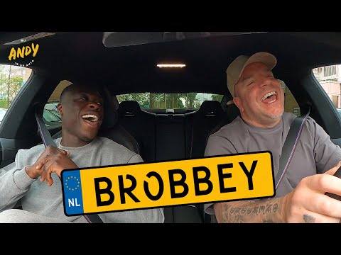 Brian Brobbey - Bij Andy in de auto!