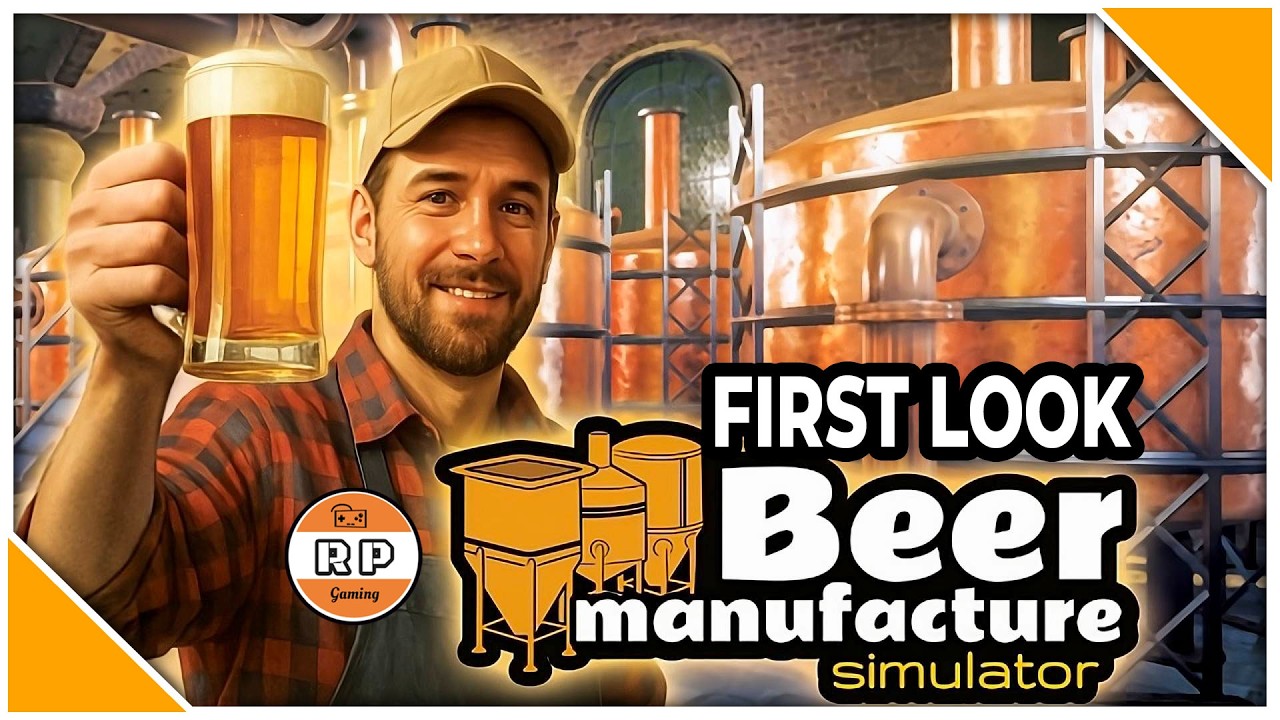 A First Look At Beer Manufacture Simulator!