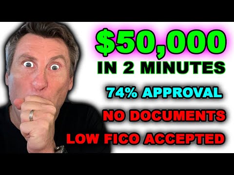 $50K To $500K NO DOC | Instant APPROVAL! | LOW FICO OK! Loans Not A Grant