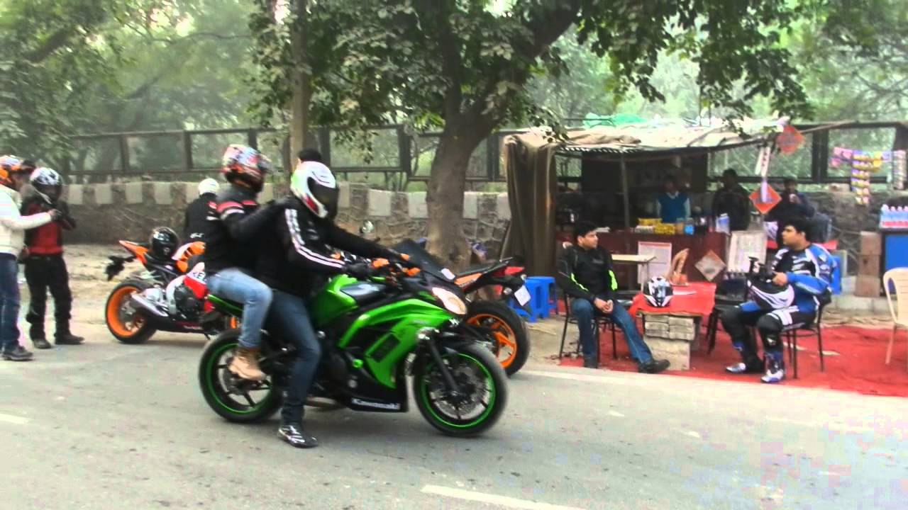 Superbikes at xBhp dhaba, New Delhi
