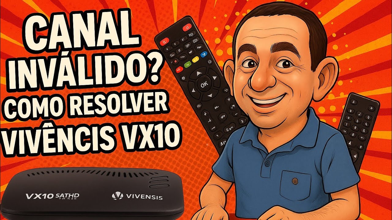 Canal Inválido? Veja Como Resolver No Vivensis VX10