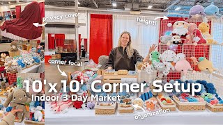 3 DAY Crochet Market Experience, Best Sellers, & Recap! | 10'x10' Corner Booth Set Up