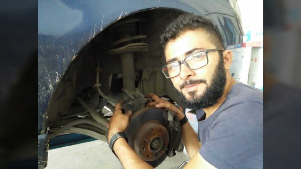 Regulagem de cambagem em suspensão sem regulagem.