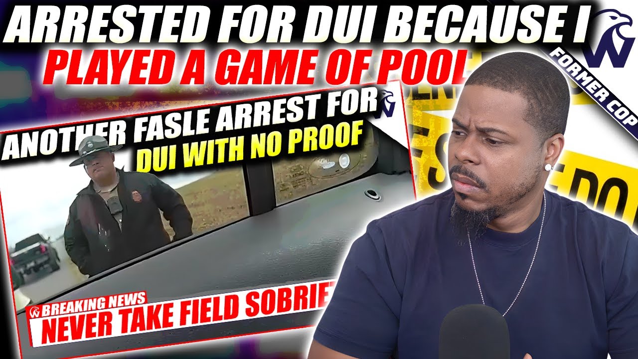 Cops Arrest A Man For DUI Because He Was Playing Pool | Watch This ...