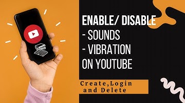 How to disable sounds and vibrations on youtube notifications?