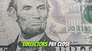 🇺🇸2009  $5 Bill – Serial JD33954485A | Value 💰#2009Dollar #USCurrency #5DollarBill