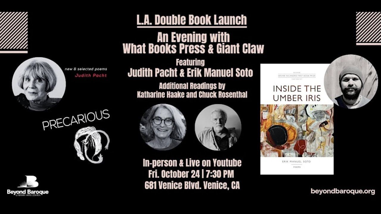 L.A. Double Book Launch: An Evening with What Books Press & Giant Claw