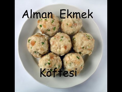 Alman Ekmek Köftesi