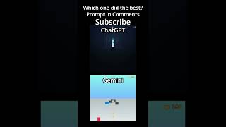 Chatgpt vs Gemini Create Subway Surfers From SCRATCH AI BATTLE