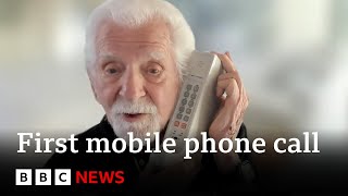 50 years since first mobile phone call - BBC News