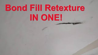 How to fix cracked and peeling texture on a ceiling