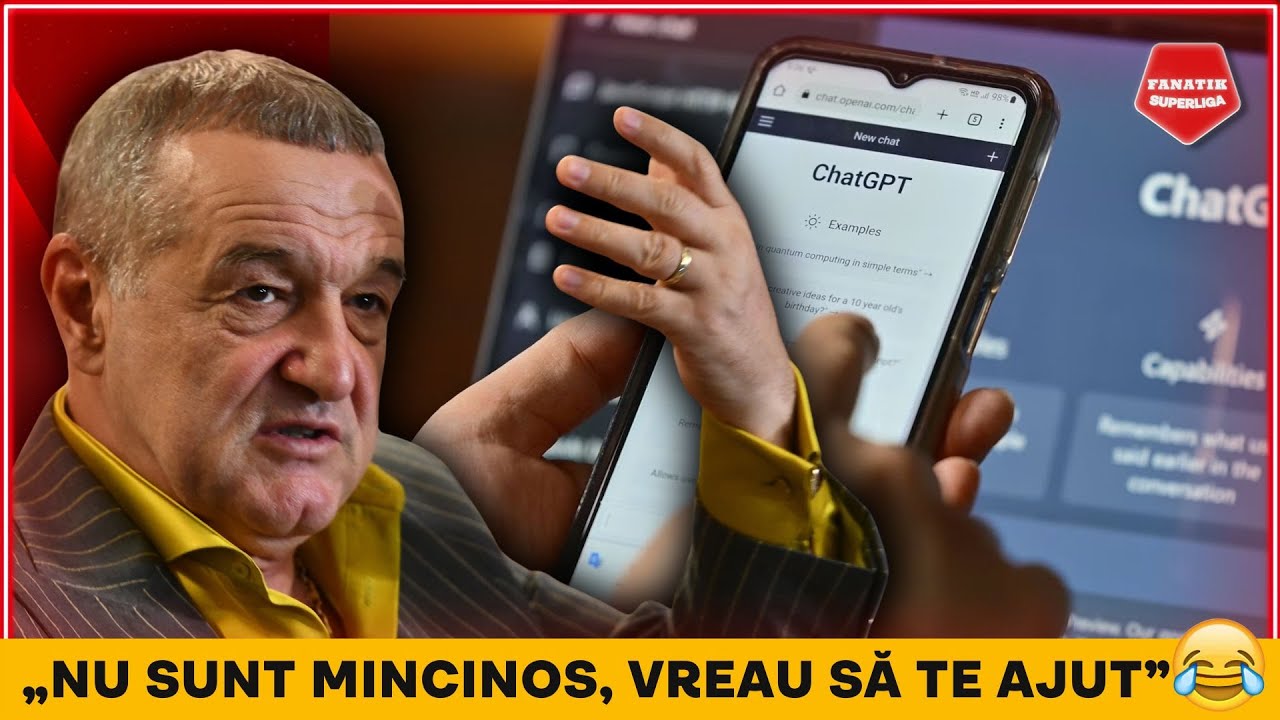 Gigi Becali, DIALOG FABULOS cu Inteligenta Artificiala: „BA, ESTI MINCINOS”