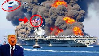 2 minutes ago: Russian Sukhoi Su-57 pilot destroys US aircraft carrier carrying 700 tanks