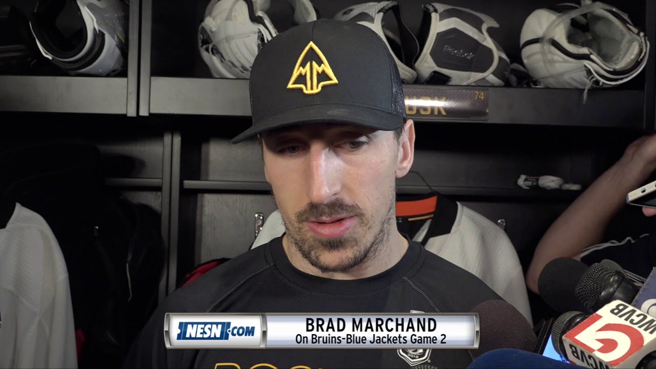 Brad Marchand looks ahead to Game 2 