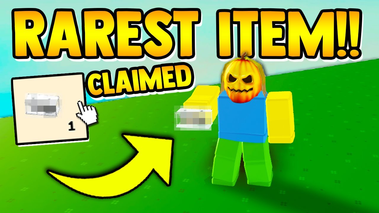 I Got The Rarest New Item Roblox Islands Skyblock Youtube - how to drop an item in roblox islands